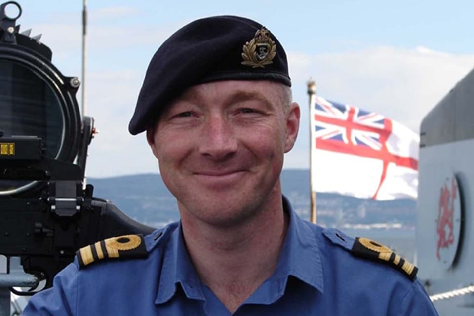 Cdre Andy Lamb OBE RN